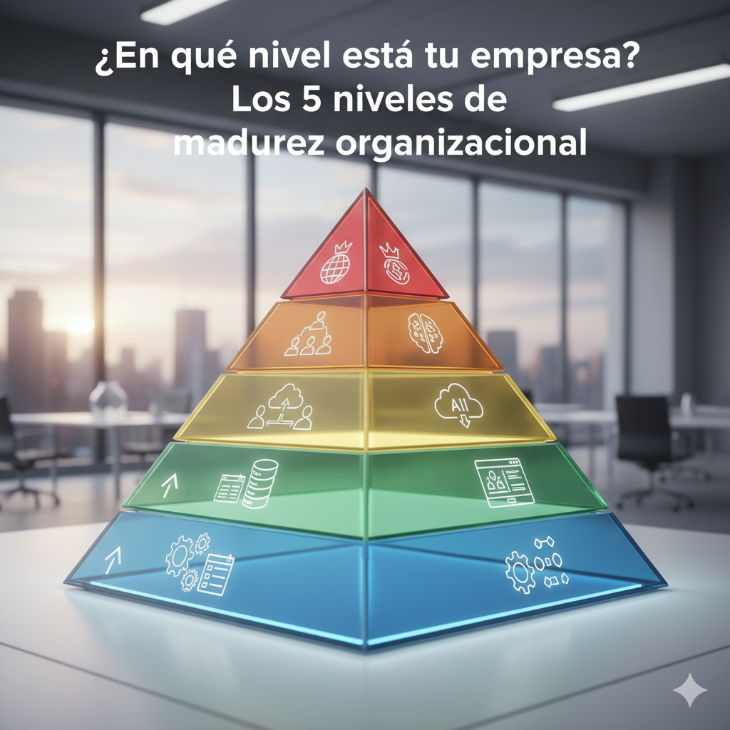 ¿En qué nivel está tu empresa? Los 5 niveles de madurez organizacional